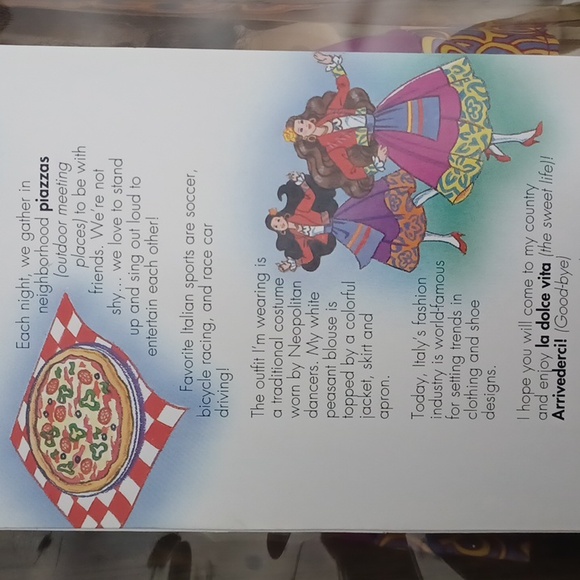 1992 Italian Barbie Neopolitan Dancers Costume Outfit Naples Mattel - Picture 12 of 13